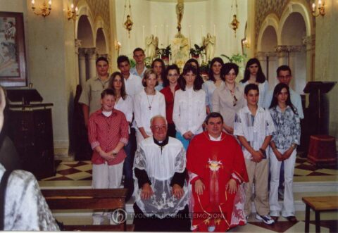 Foto Aurelio Foltran - La Cresima delle classi 1987 e 1988