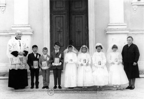 Foto Aurelio Foltran - Prima comunione della classe 1958