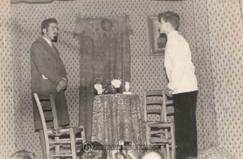 Foto Aurelio Martini - La compagnia teatrale di Barcon
