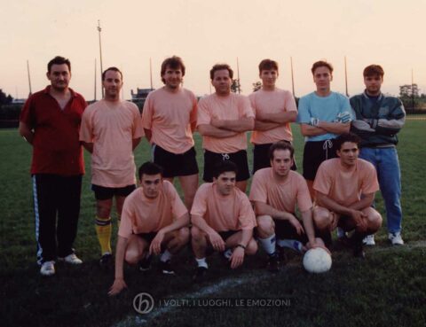 Foto Aurelio Martini - 1993: Torneo delle contrade di Barcon, via Pomini Alta