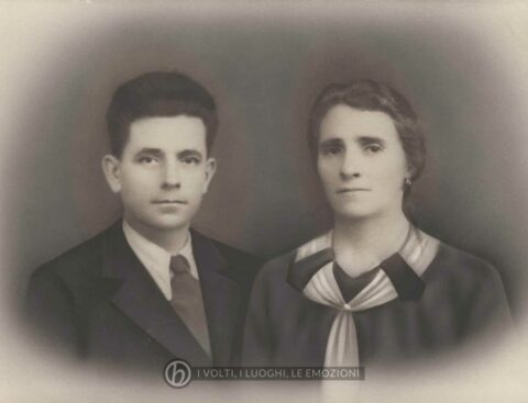 Foto Aurelio Martini - Giuseppe Martini e Giuseppina Pagnan