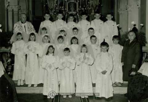 Foto Edda Quaggiotto - La prima comunione della classe 1962