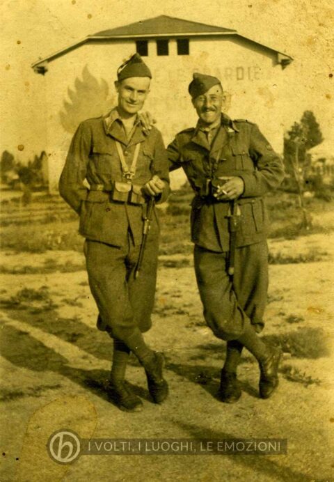 Foto Gino Quaggiotto - 1942: Efrem Quaggiotto prigioniero in Albania