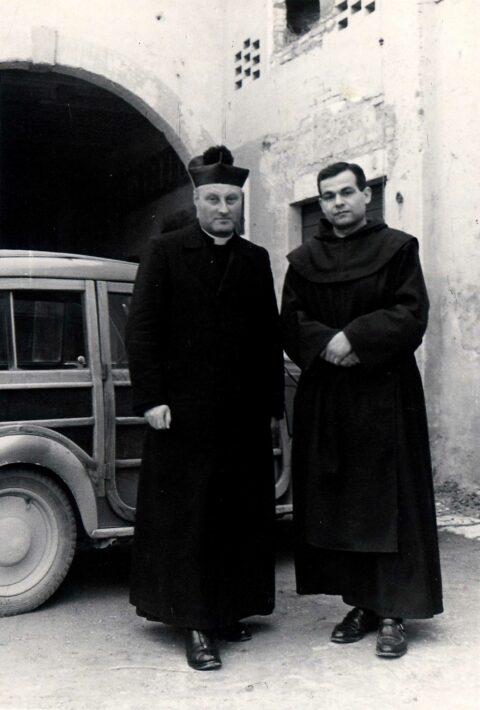 Foto Ida Trinca - Don Alberto Miatello e padre Cristoforo Cavarzaan