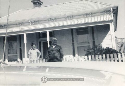 Foto Mazzoccato-Trinca - Costante, lo zio di Paolo che lo ospitò a North Fitzroy, Melbourne (Australia)