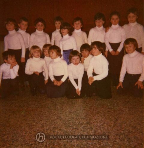 Foto Gianni Perin - La classe 1976 all'asilo
