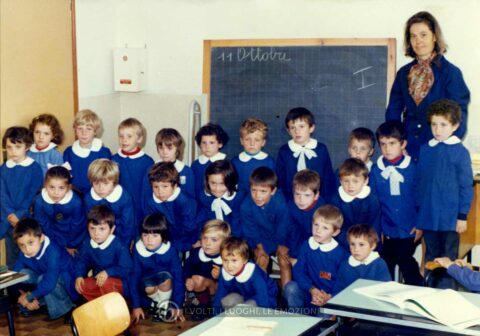Foto Aurelio Martini - La classe 1970 in prima elementare