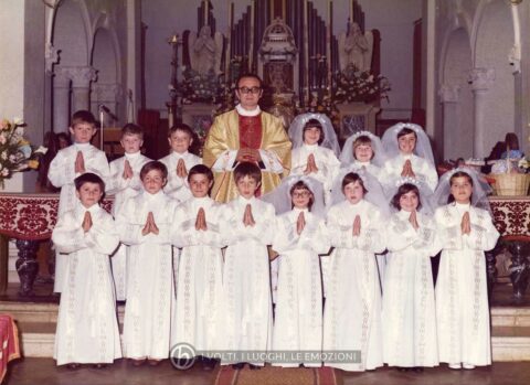 Foto Maurizio Trinca - Prima comunione della classe 1968
