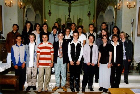 Foto Tamara Soligo - La Cresima delle classi 1983 e 1984