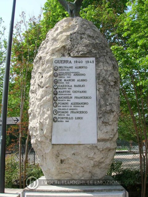 Monumento ai caduti di Barcon, 23 aprile 2006