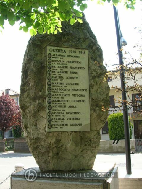 Monumento ai caduti di Barcon, 23 aprile 2006