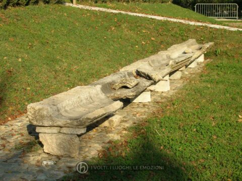 2007: resti di strutture idrauliche di Villa Pola