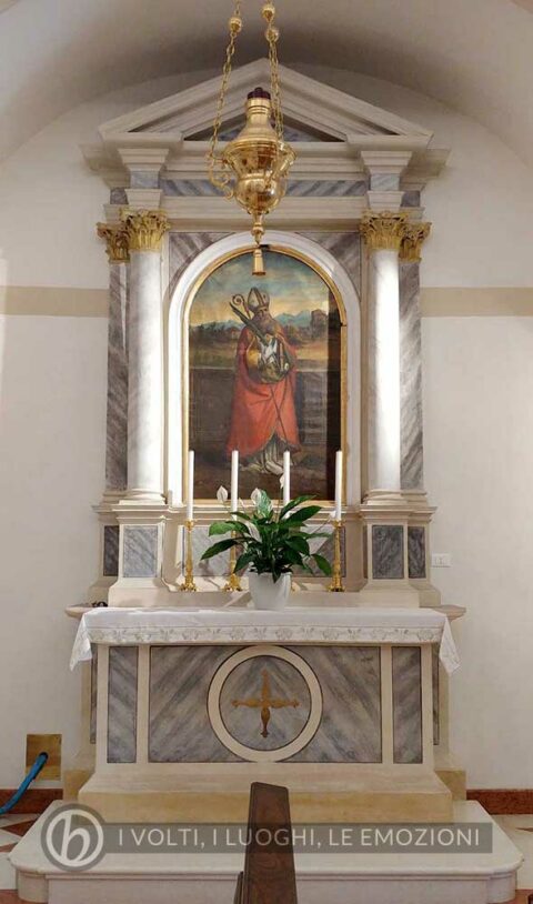 Altare dedicato a San Biagio