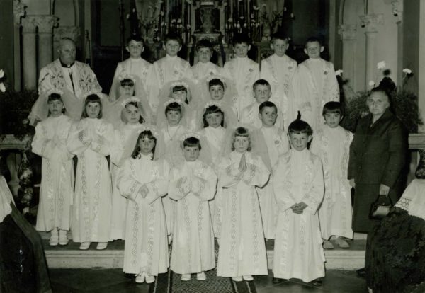 Foto Edda Quaggiotto - La prima comunione della classe 1962