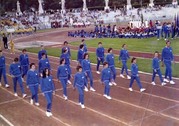 Foto Edda Quaggiotto - 1972: giochi della gioventù, lo stadio dei marmi a Roma