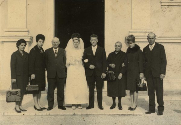 Foto Egidio Martini - 9-11-1963: matrimonio a Barcon