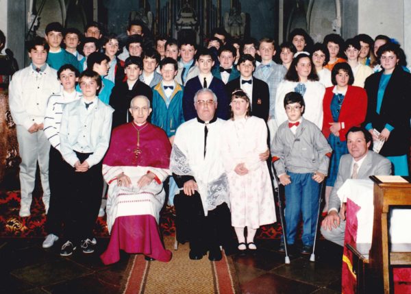 Foto Enrico Soligo - La Cresima delle classi 1972 e 1973