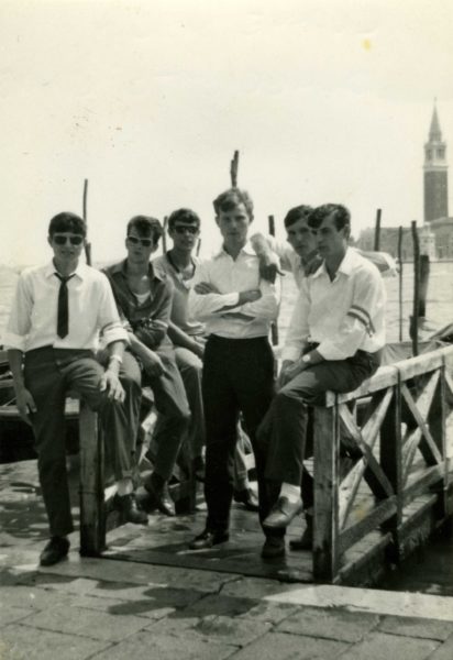 Foto Gino Quaggiotto - I ragazzi della classe del 1948 a Venezia