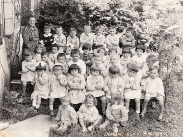 Foto Famiglia Mardegan-Piccolo - 06 giugno1961: bambini dell'asilo classi 1956, 1957, 1958 e 1959