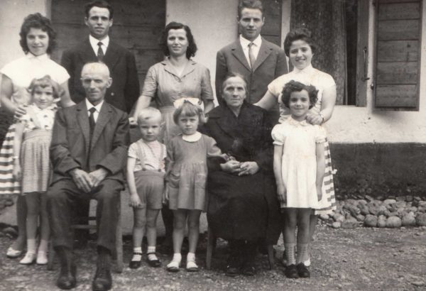 Foto Famiglia Mardegan-Piccolo - 10 luglio 1960