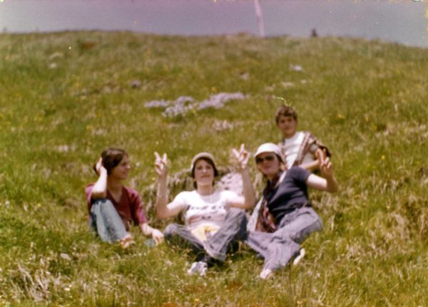 Foto Guido Mardegan - 1976: gita sul monte Grappa