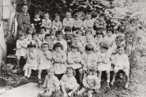 Foto Maurizio Soligo - 06 giugno 1961: bambini dell'asilo classi 1956, 1957, 1958 e 1959