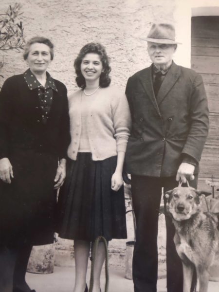 Foto Mazzoccato-Trinca - Alda con i genitori Maria e Albino