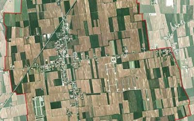 Foto satellitare del territorio, 2000