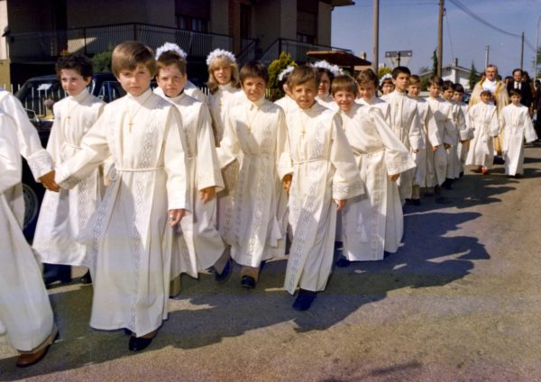 Foto Aurelio Martini - Prima comunione della classe 1970