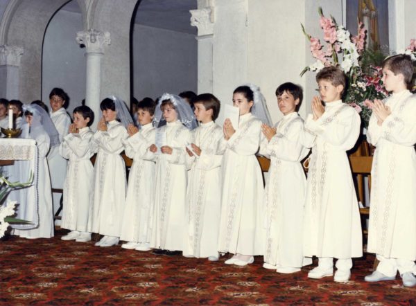 Foto Tamara Soligo - Prima comunione della classe 1977