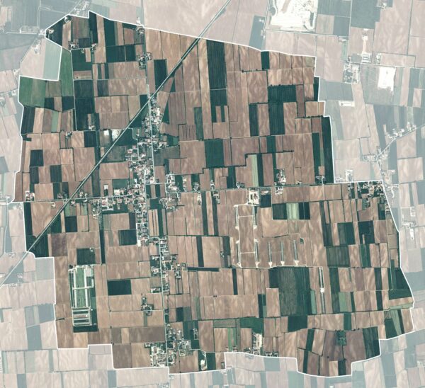 Foto satellitare del territorio, 2000.