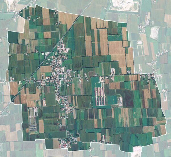 Foto satellitare del territorio, 2006.
