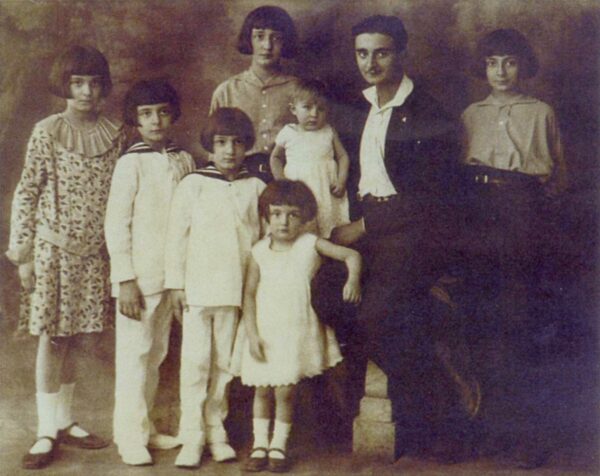 Foto Famiglia Pomini: i figli di Guido e Maria Adelaide