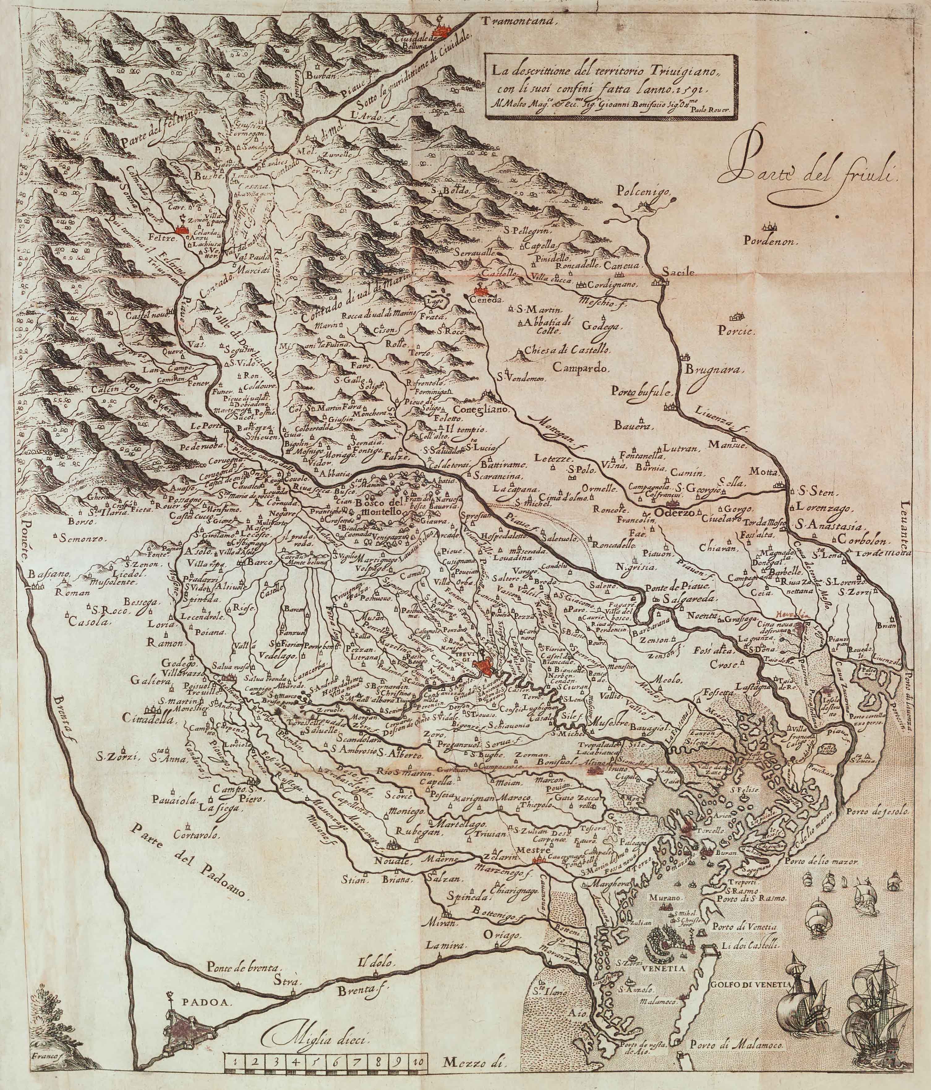 Territorio Trivigiano, 1591